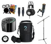 iZotope Spire Studio Recording Bundle Includes Spire Studio, Travel Bag, Micrphone, Headphones, Cables & Stand