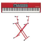 Nord Piano 3 Bundle 88-Key Digital Piano with Two Tier X Style Keyboard Stand