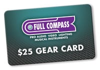 Full Compass GEAR-CARD-25, Lifestyle