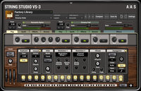 Applied Acoustics Systems String Studio VS-3 (download) Oscillating String Synthesizer