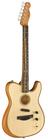 Fender Acoustasonic Telecaster Hybrid Acoustic-Electric Modeling Guitar with Three Pickup System, Voice Selector and Mod Knob