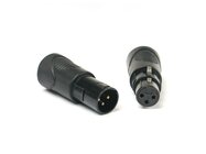 Elite Core VRLDMXRJ45-3P-SET  3 Pin XLR to RJ45 Adapter Set (1) Male and (1) Female 