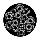 Apollo Design Technology ME-4228  Pretty Pinwheels Steel Gobo