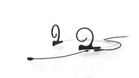 DPA 4266-OC-F-B10-MH Flex Omnidirectional Headset Microphone with TA4F Connector, Black