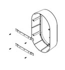 Electro-Voice SE-42 EVID FM 4.2 External Loudspeaker Wall Mounting Kit, Pair