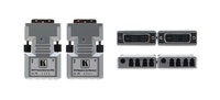 Kramer 610R/T DVI over Fiber Optic Transmitter and Receiver, 4LC Cable