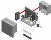 Radio Design Labs SR-4 Mounting Frame for Stick/TX