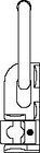 ATM TK-200-RB Double Stud Fitting with Ring