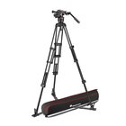 Manfrotto MVK608TWINGAUS  608 Nitrotech Fluid Video Head, Alum Tripod, Ground Spreader