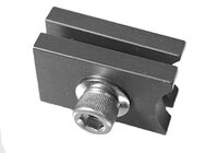 The Light Source M140TSTOPB  DOUBLE I-BEAM CURTAIN TRACK STOP, BLACK 