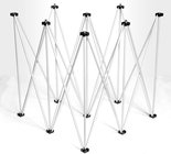 IntelliStage ISQR3X32 3' x 3' x 32" H Quarter Round Platform Riser