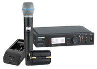 Shure ULXD24/B87A-H50 ULXD Handheld Wireless Bundle with 1 B87A Transmitter, Battery, Charger, in H50 Band