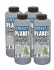 Froggy's Fog ULTRA DRY Snow Juice Concentrate Ultra Evaporative Formula for 30-50ft Float or Drop, 4- 8oz bottles, Makes 4 Gallons