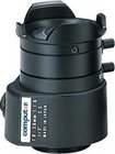 Computar/Ganz TG2Z1816FCS Lens, Varifocal, DC Auto-Iris with Focus, No Amplifier, Pre-wired Connector, 1.8 - 3.6mm Focal Length
