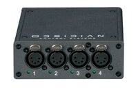 Obsidian Control Systems EP4 4 Port sACN/Art-Net to DMX/RDM POE Compatible Gateway with 5-pin XLR