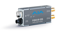 AJA FiDO-R-12G 1-Channel Single-Mode LC Fiber to 12G-SDI Receiver