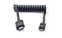 Atomos ATOMCAB009  Full HDMI to Mini HDMI Coiled Cable, 19.7 - 25.6" 
