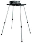 Da-Lite 42067 Deluxe Project-O-Stand with Telescoping Aluminum Legs and 17" x 25" Shelf