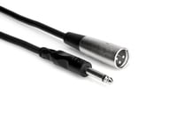 Hosa PXM-102 2' 1/4" TS to XLRM Audio Cable