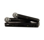 Shure BLX288/SM58 Wireless Dual Vocal System with two SM58 Mics
