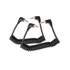 Saramonic SR-CS350  6" Coiled 1/8" TRS to 1/8" TRS Output Cable (2-Pack) 