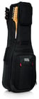 Gator G-PG-ELEC-2X  Dual Electric Guitar Bag with Micro Fleece Interior and Back 