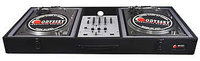 Odyssey CBM10E Carpeted DJ Turntable Case, Battle Style