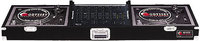 Odyssey CDJ19P Carpeted DJ Turntable Coffin, Holds 2 Turntables & 19" Mixer