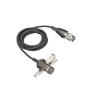 Audio-Technica AT829cH Cardioid Lavalier Condenser Mic, 4-Pin cH Connector, Black