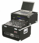 Odyssey CSL2802 Carpeted Slide-Style CD/Laptop DJ Case, 2 RU + 8 RU + 2 RU