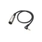 Audio-Technica AT8350 19.7" Audio Cable - 1/8" L-Type TRS Male to XLR Male Plugs