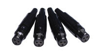 Sound Devices XL-4 TA3-F Connectors (Bag of 4)