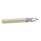 West Penn 25810NT1000 1000' RG8 13AWG Stranded Shielded Plenum Coaxial Cable, Natural