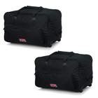 Gator GPA712LG-TWO-K  Rolling Speaker Bag for Large 12" Speaker 2 Pack Bundle 