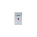 Bogen CA17 Wall Plate Call-In Switch, Single-Gang