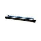 Canare 244U-DVJBW 75 Ohm Digital Video Patchbay, Normal Through, 72-Jacks