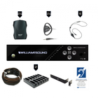 Williams AV FM 557-24 PRO FM Plus Dual FM & WiFi Assistive Listening System with 24 Receivers