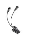 K&M 12244  2 LED Dual Head Flexlight Music Stand Light 