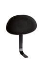 K&M 14033 Backrest, black fabric