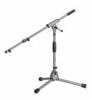 K&M 25900-GRAY Low-Level Microphone Stand with Boom Arm