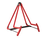 K&M 17580.014.59  Heli 2 Acoustic Guitar Stand, Red 