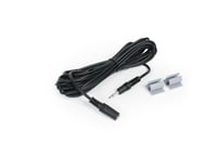 Williams AV WCA 007 WC 12' Mono Mic Extension Cord + Mount Clips, 3.5mm Connectors