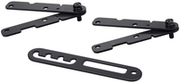 TOA HY-CN1B Extension Bracket for 2 HX-5 Series Speakers, Indoor, Black