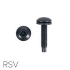 Lowell RSV-50 Pilot Point Rack Screws, Torx Star-Post Head, 50 Pack