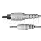 TecNec M-P-25 Cable,1/8"M to RCA M,15Ft