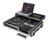 Odyssey FZGS1RA1272W  Reversible Compact Rane Twelve and Rane Seventy-Two Battle DJ Coffin Flight Case with Glide Platform