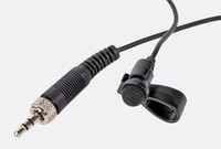 TOA MIC-LP2  Lapel Microphone for S4 Body Pack Transmitter, 1/8" Plug 