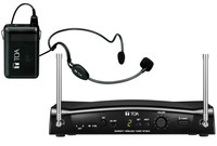 TOA WS-5325H-AM-RM1D00  16 Channel UHF Wireless System with Headset Microphone 
