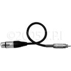 Sescom SC3XJM 3Ft XLR(F)-Mini(M) Cable 