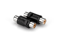 Hosa GRA-101 RCA-F to RCA-F Audio Coupler, 2 Pack